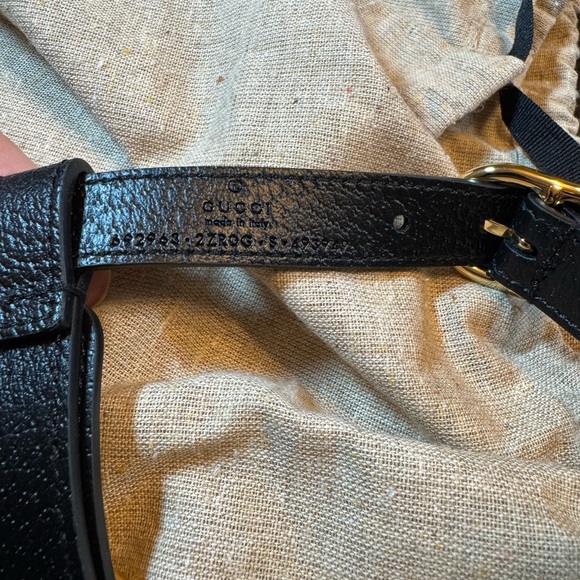 New Authentic Gucci GG Logo Leather Dog Harness - Picture 12 of 12